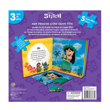 Disney Stitch - Mon Premier Livre Casse-Tête-Prologue-PRL-A136396-CLÉMENT