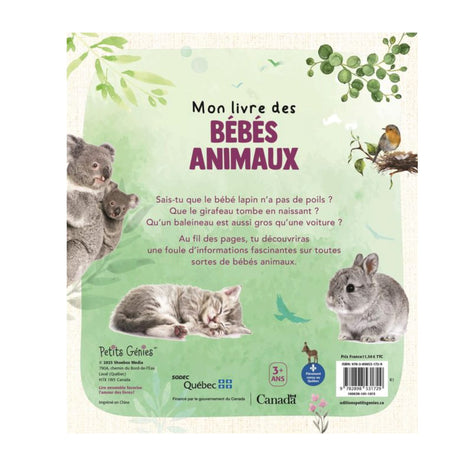 Mon Livre Des Bébés Animaux-Prologue-PRL-A141762-CLÉMENT
