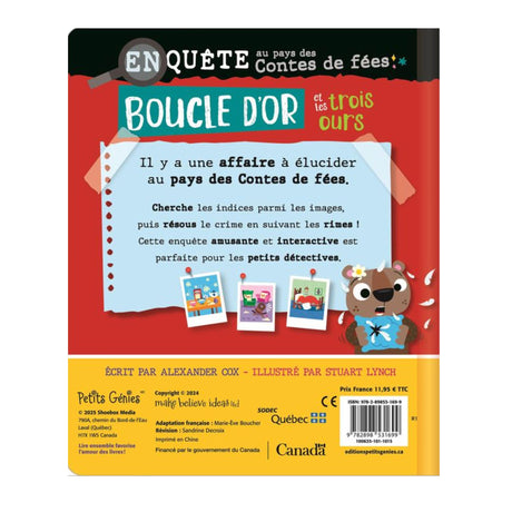 Boucle D'Or Et Les Trois Ours-Prologue-PRL-A141884-CLÉMENT