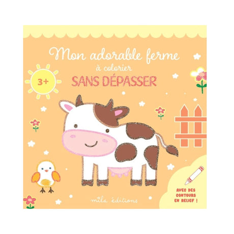 Mon adorable ferme à colorier sans dépasser-Prologue-PRL-A145106-CLÉMENT