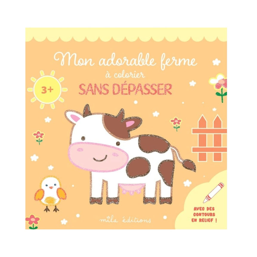 Mon adorable ferme à colorier sans dépasser-Prologue-PRL-A145106-CLÉMENT