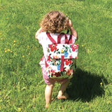 Sac à Dos Mini Messager - Les Hibiscus-Petit Jour Paris-PTJ-LH568P-CLÉMENT