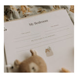 Livre de bébé - Linen Baby Book (anglais seulement)-Le petit Tableau Noir-PTN-BOOKLIN-CLÉMENT