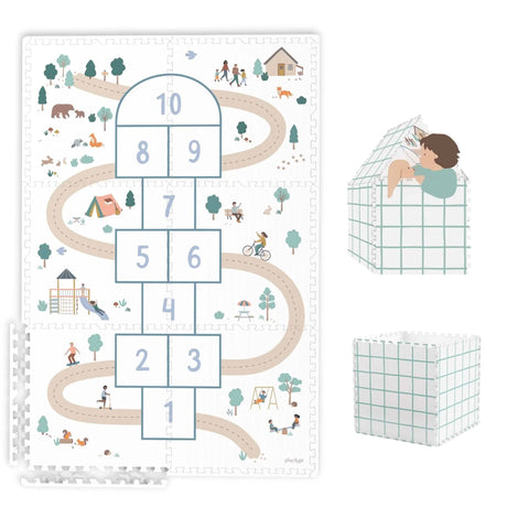 Tapis De Jeu Marelle-Play N Go-PYG-TILOOHOPSCOT-CLÉMENT