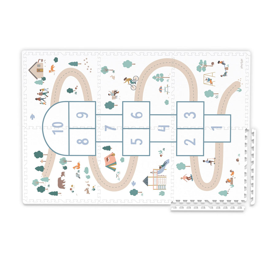 Tapis De Jeu Marelle-Play N Go-PYG-TILOOHOPSCOT-CLÉMENT
