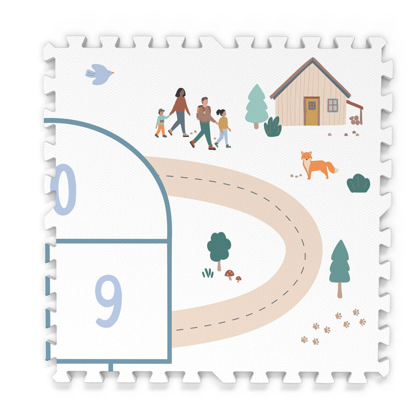 Tapis De Jeu Marelle-Play N Go-PYG-TILOOHOPSCOT-CLÉMENT