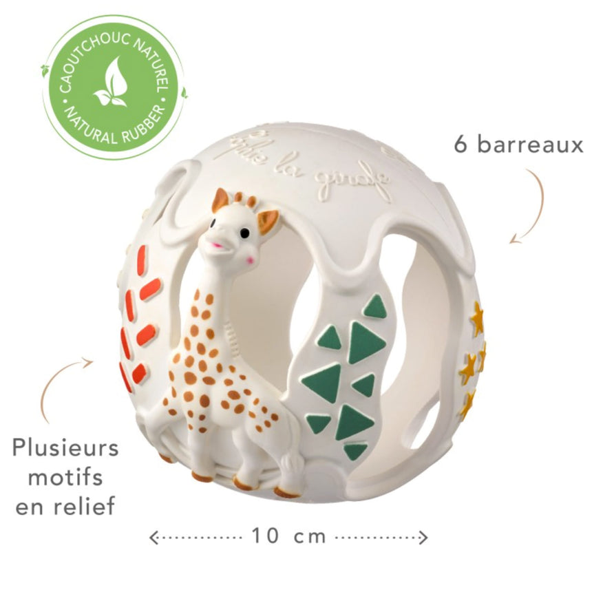 Balle Sensorielle Sophie La Girafe-Sophie la girafe-QHK-010509-CLÉMENT