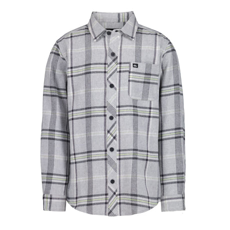 Chemise Carreaux Brooks 8-16ans-Quiksilver-Gris-S-QUI-25QSFJB28F-CLÉMENT