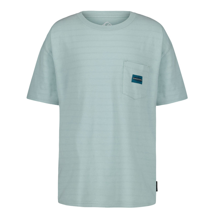 T-shirt Textured Stripe 8-20ans-Quiksilver-Menthe-S-QUI-25QSSJB22F-CLÉMENT