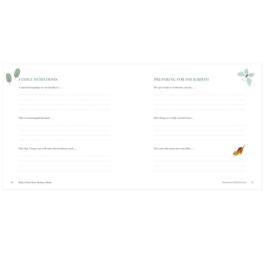 Baby's First Year Memory Book-Raincoast-RAC-781648764806-CLÉMENT