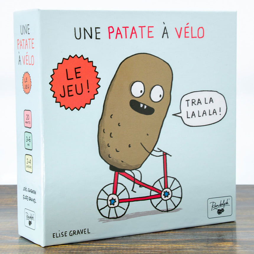Jeu de Société Une Patate À Vélo - Le Jeu-RANDOLPH-RAN-PATATE-CLÉMENT