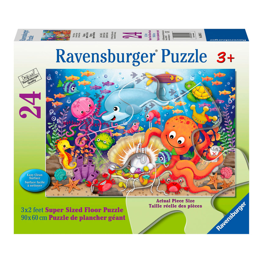 Casse-Tête de Plancher Géant - La Mer-Ravensburger-RAV-03041-CLÉMENT