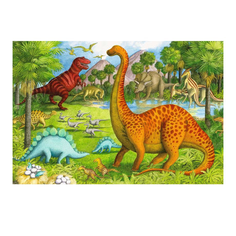 Casse-Tête de Plancher - Dinosaures-Ravensburger-RAV-12004094-CLÉMENT