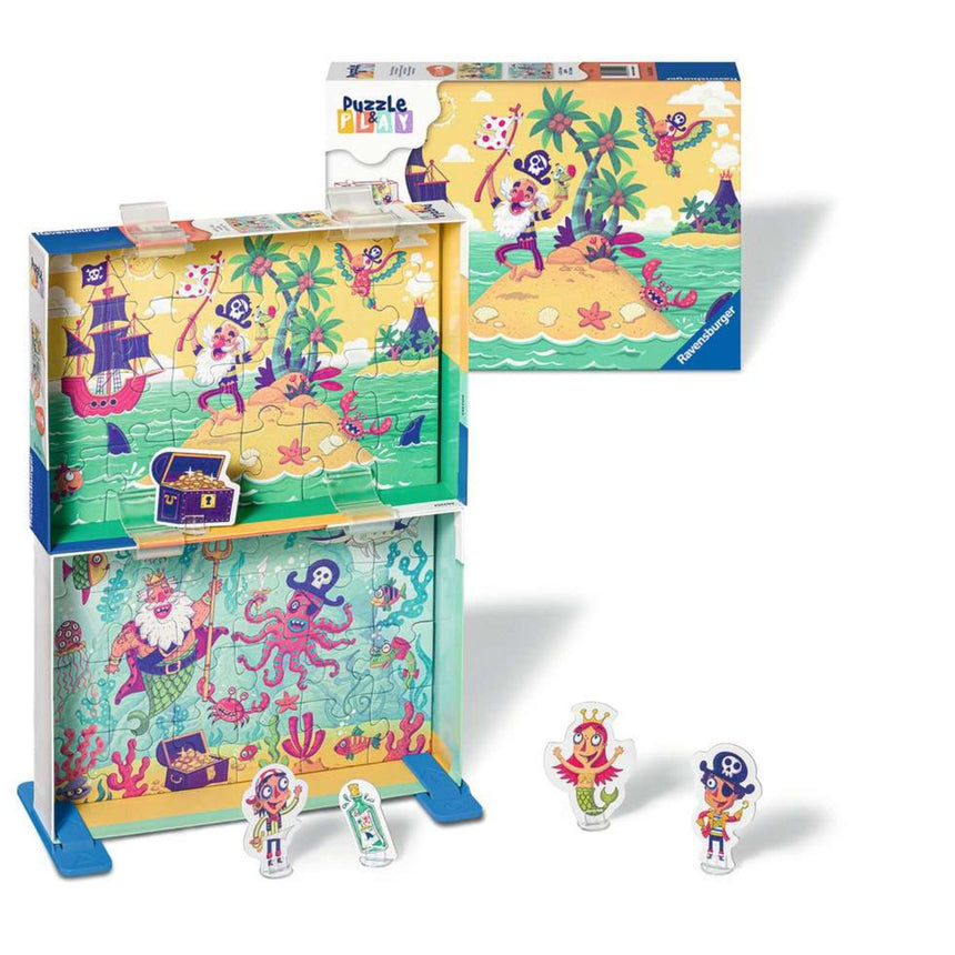 Casse-Têtes (2) La Chasse Au Trésors 24 Pièces-Ravensburger-RAV-05591-CLÉMENT