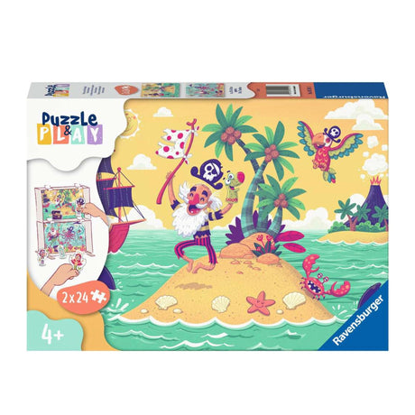 Casse-Têtes (2) La Chasse Au Trésors 24 Pièces-Ravensburger-RAV-05591-CLÉMENT
