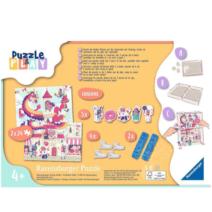 Casse-Tête - Le Royaume Des Dragrons-Ravensburger-RAV-05595-CLÉMENT