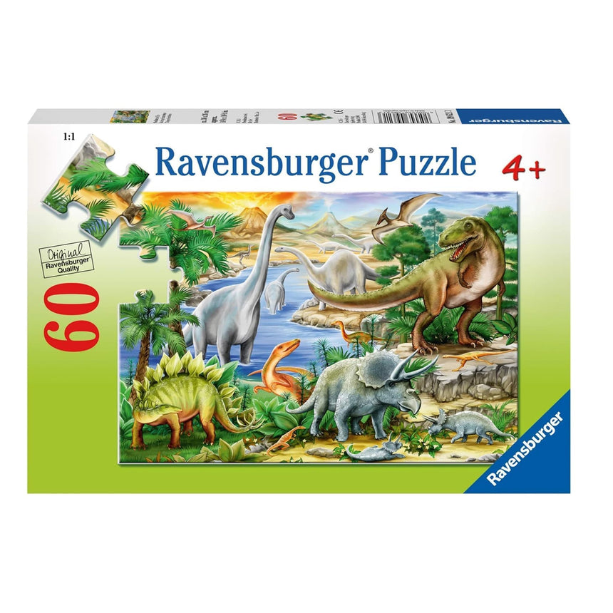 Casse-tête La Vie Préhistorique-Ravensburger-RAV-09621-CLÉMENT