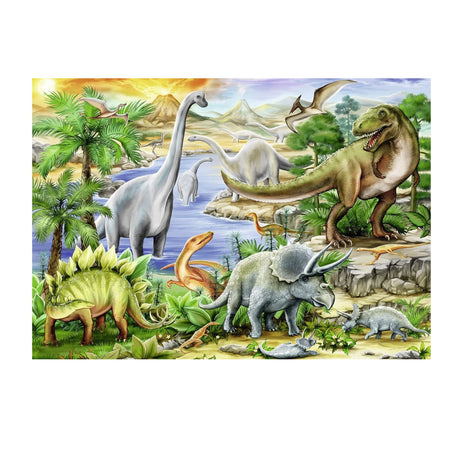 Casse-tête La Vie Préhistorique-Ravensburger-RAV-09621-CLÉMENT