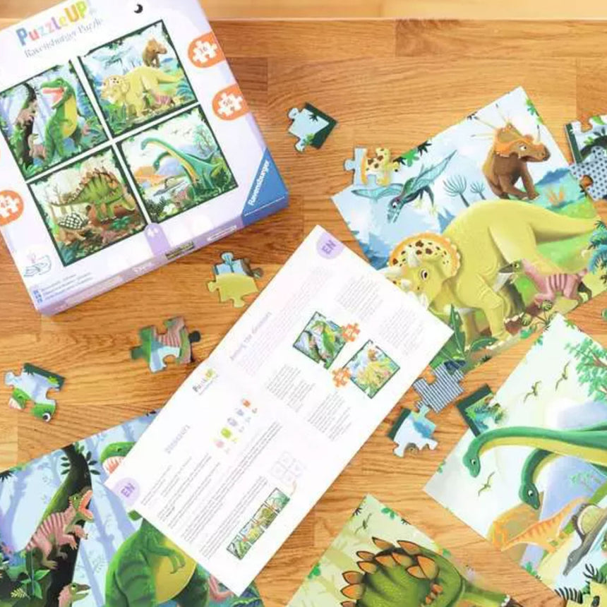 Casse-tête Dinosaures (4)-Ravensburger-RAV-12004003-CLÉMENT