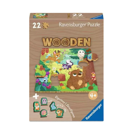 Casse-tête en Bois - Animaux de la Forêt-Ravensburger-RAV-12004080-CLÉMENT