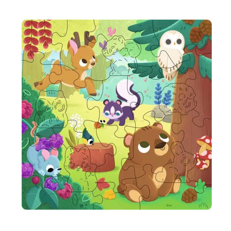 Casse-tête en Bois - Animaux de la Forêt-Ravensburger-RAV-12004080-CLÉMENT
