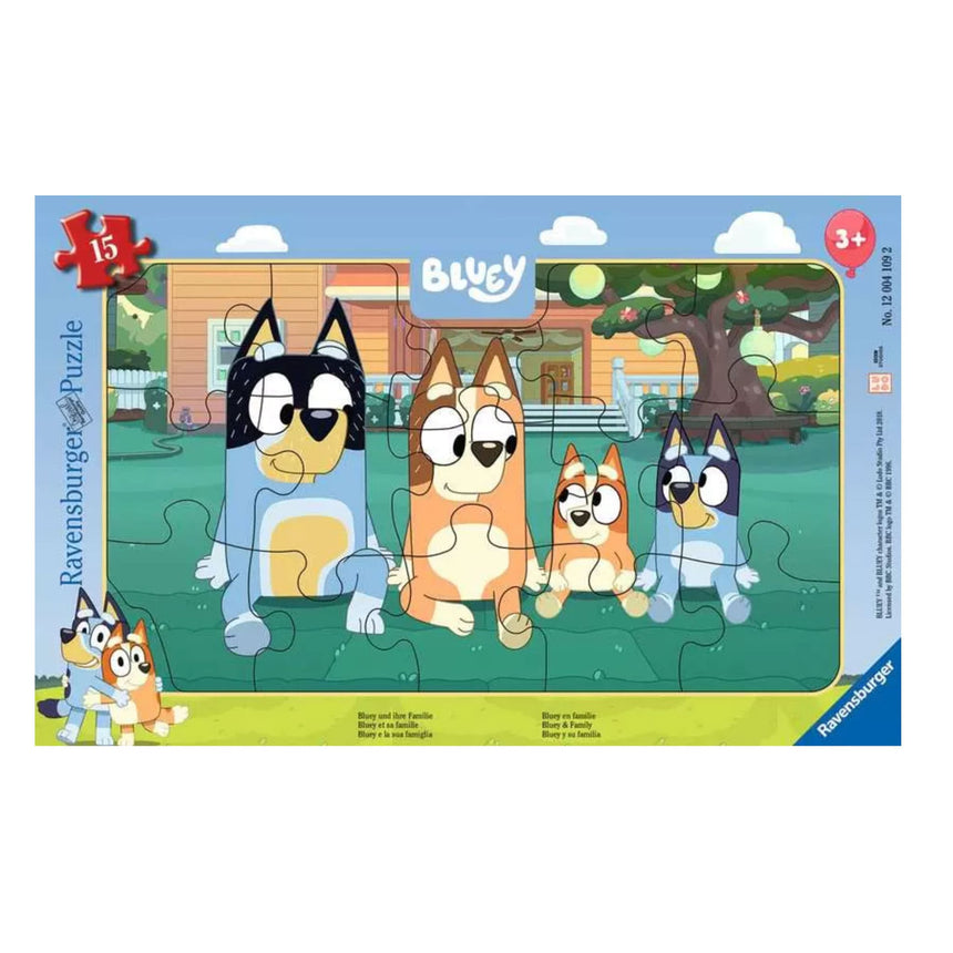 Casse-tête Bluey 15 Pièces-Ravensburger-RAV-12004109-CLÉMENT