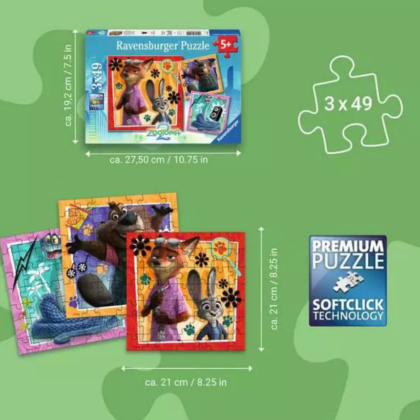 Casse-tête Zootopia 2 (3)-Ravensburger-RAV-12004369-CLÉMENT