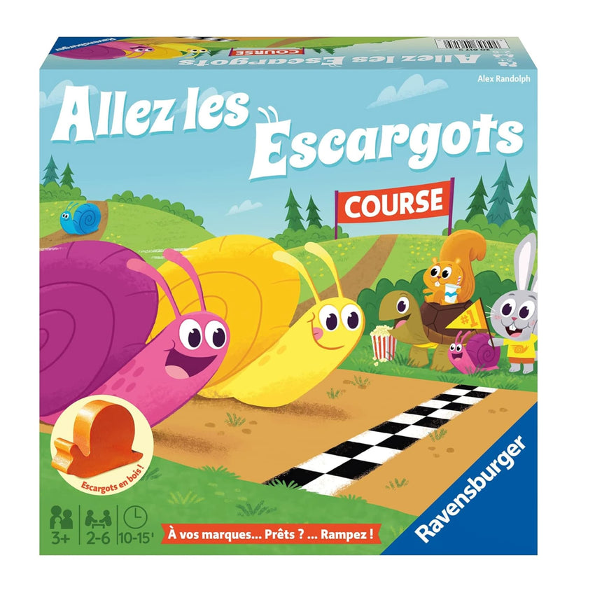 Allez Les Escargots-Ravensburger-RAV-20617-CLÉMENT