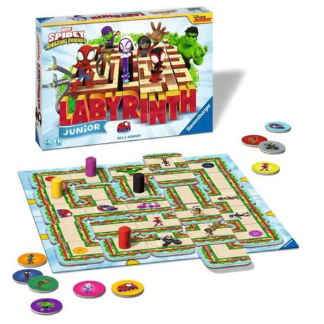 Labyrinthe Junior Spidey-Ravensburger-RAV-20894-CLÉMENT