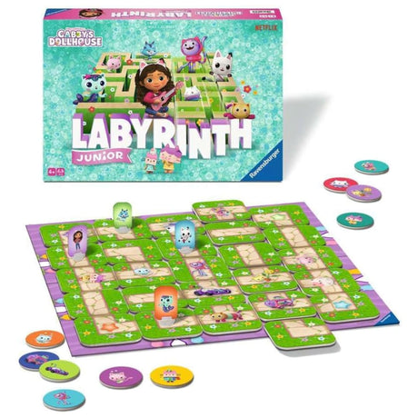 Labyrinthe Junior Gabby Dollhouse-Ravensburger-RAV-226481-CLÉMENT