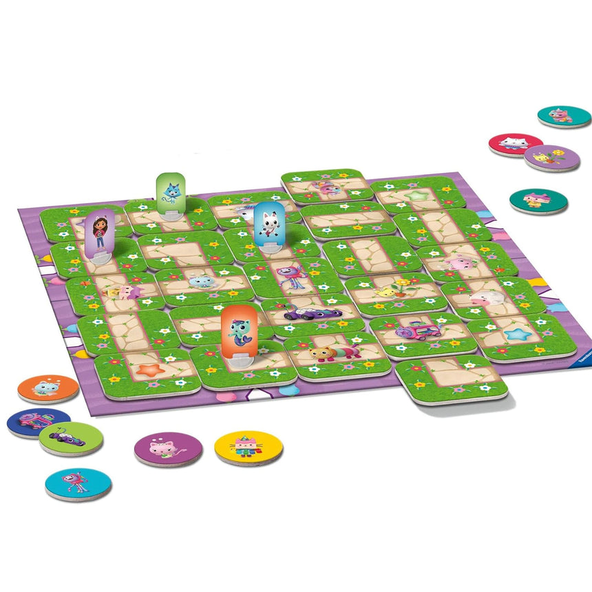 Labyrinthe Junior Gabby Dollhouse-Ravensburger-RAV-226481-CLÉMENT