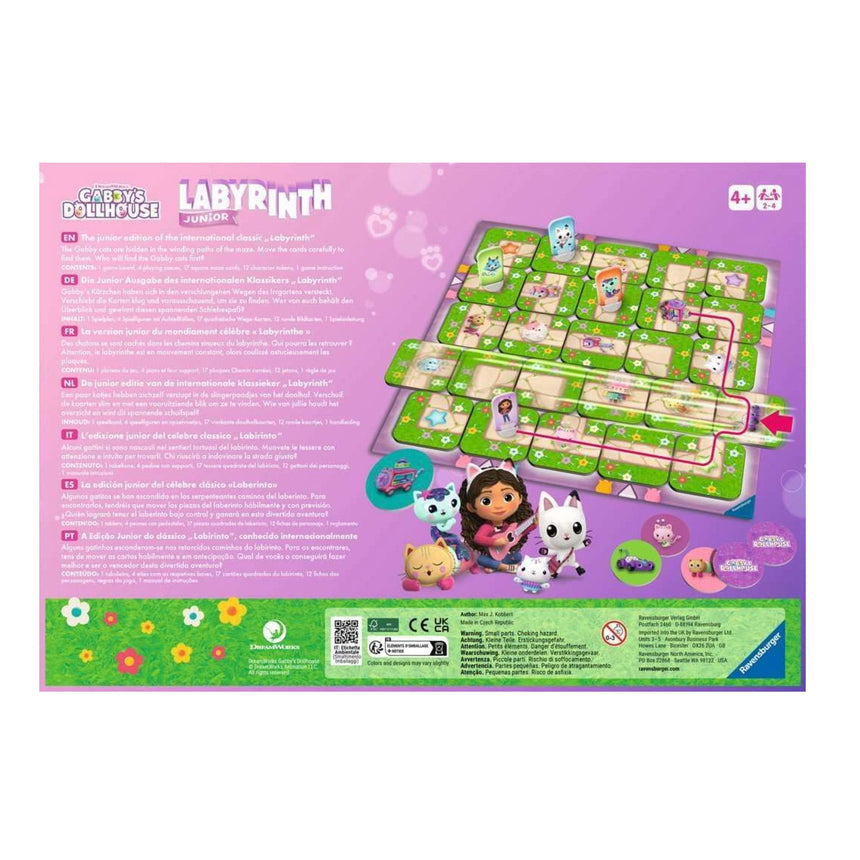 Labyrinthe Junior Gabby Dollhouse-Ravensburger-RAV-226481-CLÉMENT