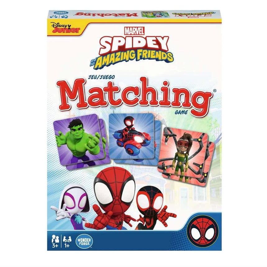 Jeu de Mémoire Marvel - Spidey et Ses amis-Ravensburger-RAV-24672-CLÉMENT