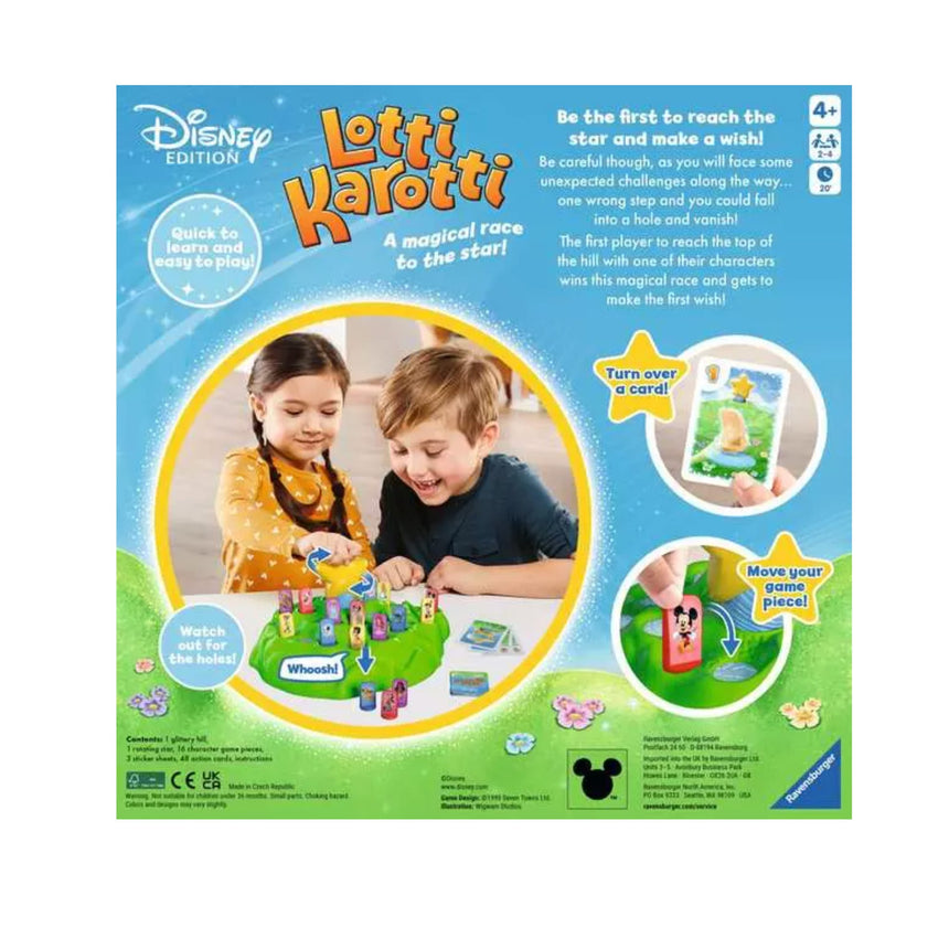 Lotti Karotti Disney Edition (Anglais)-Ravensburger-RAV-24875-CLÉMENT