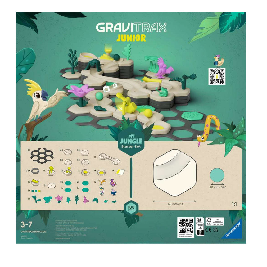 Gravitrax Junior - Ma Jungle-Ravensburger-RAV-27499-CLÉMENT
