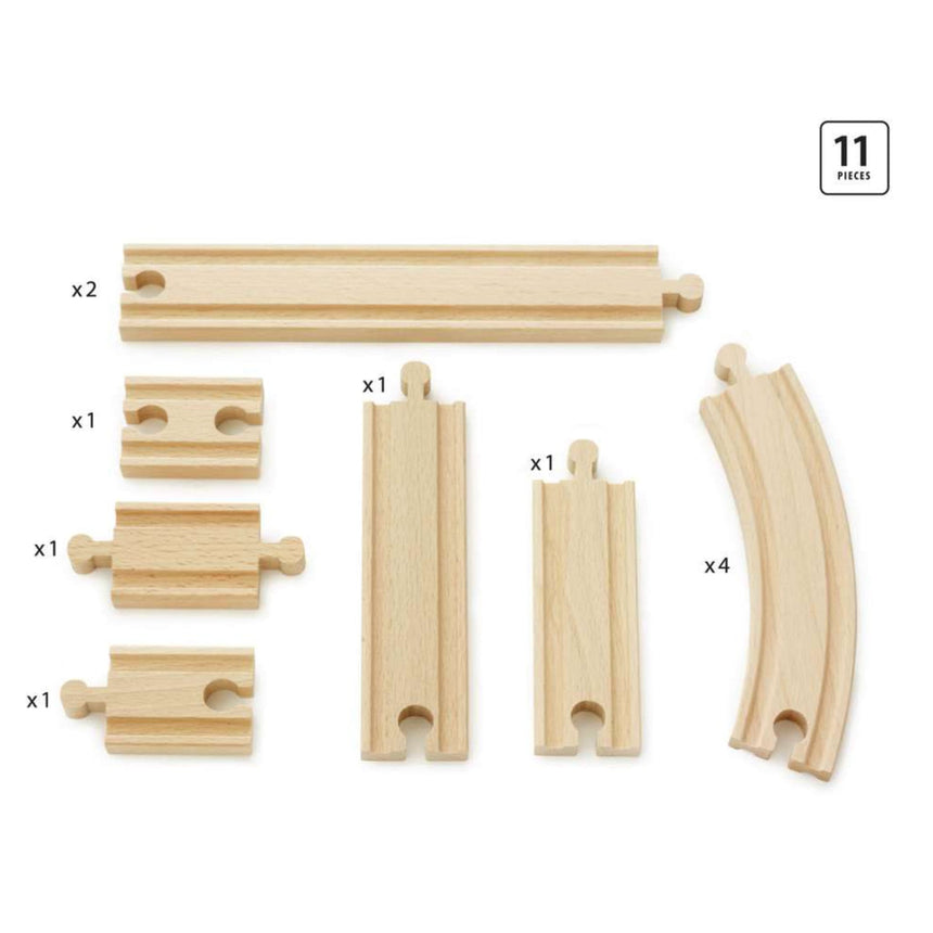 Coffret Évolution pour Débutants - Voie de train Brio World-Ravensburger-RAV-33401-CLÉMENT
