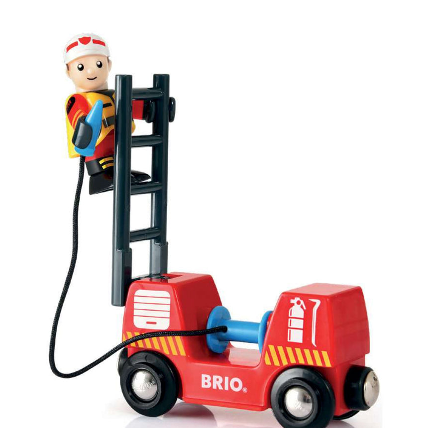 Circuit Action Pompier - Jouet de Train Brio World-Ravensburger-RAV-33815-CLÉMENT