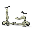 Trottinette 2-en-1 Highwaykick 1 - Olive-Scoot and Ride-RD2-K1-160629-OL-CLÉMENT