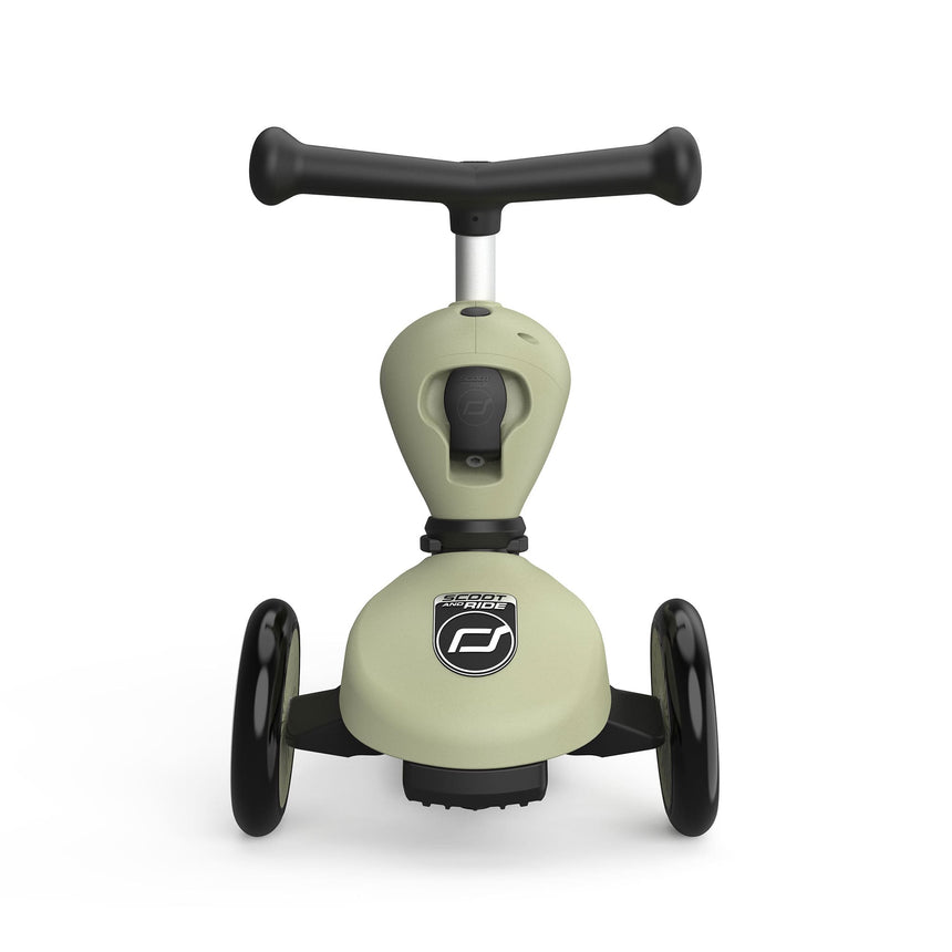 Trottinette 2-en-1 Highwaykick 1 - Olive-Scoot and Ride-RD2-K1-160629-OL-CLÉMENT