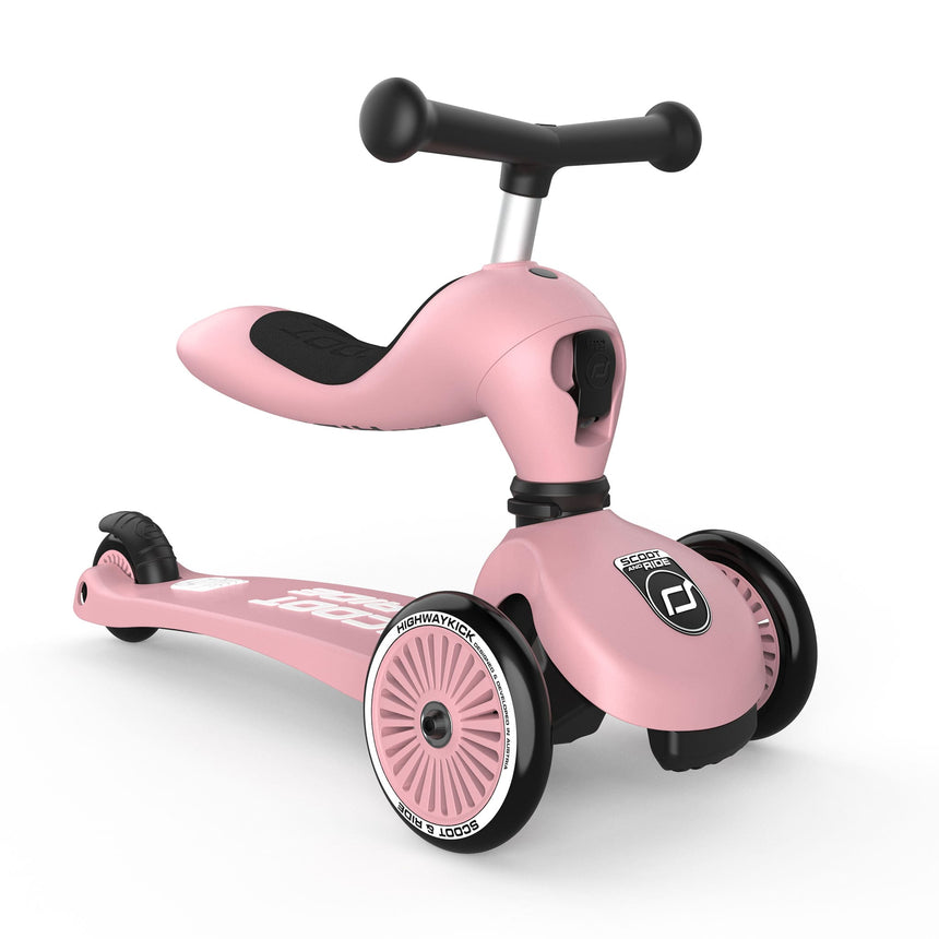 Trottinette 2-en-1 Highwaykick 1 - Rose-Scoot and Ride-RD2-K1-160629-RO-CLÉMENT