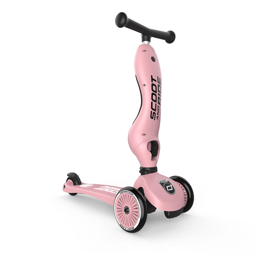 Trottinette 2-en-1 Highwaykick 1 - Rose-Scoot and Ride-RD2-K1-160629-RO-CLÉMENT