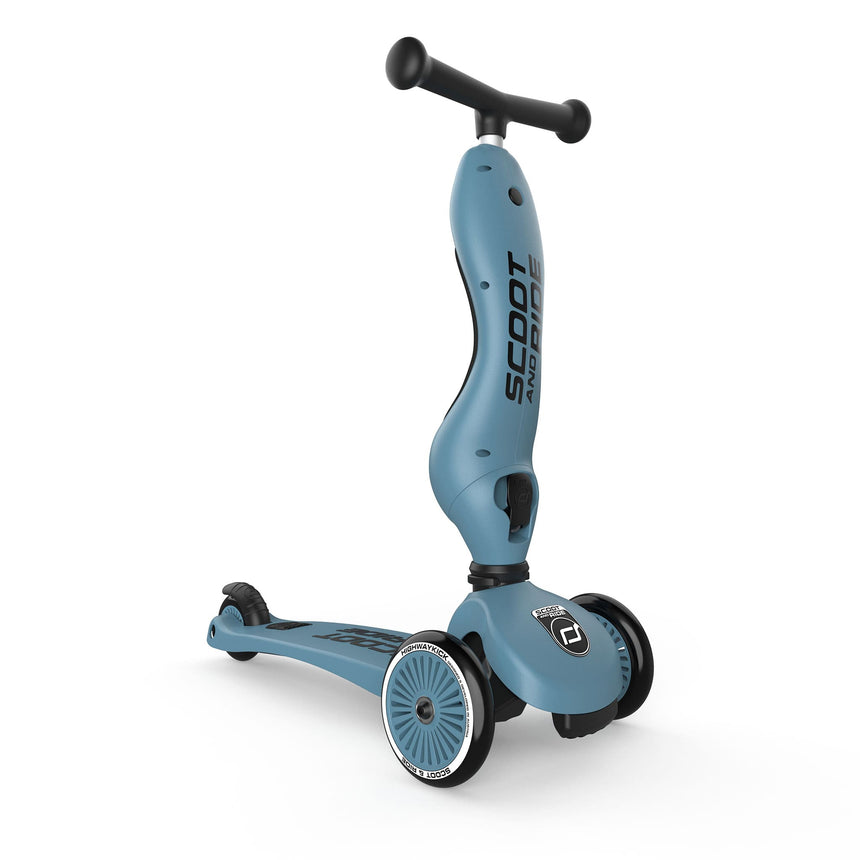 Trottinette 2-en-1 Highwaykick 1 - Acier-Scoot and Ride-RD2-K1-160629-ST-CLÉMENT