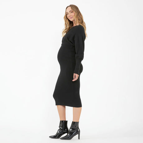 Robe Tricot Sloane-Ripe-RIP-K951-BLACK-CLÉMENT