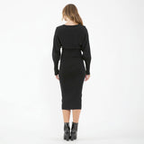 Robe Tricot Sloane-Ripe-RIP-K951-BLACK-CLÉMENT
