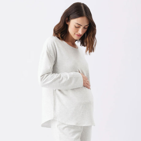Pull Allaitement Détente Doux-Ripe-Gris-S-RIP-W5279-CLÉMENT