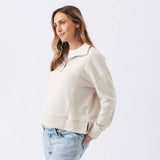 Gilet Ouaté Zip Allaitement Terry-Ripe-Beige-S-RIP-W6419-CLÉMENT