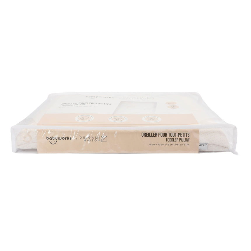 Oreiller et Taie en Bambou 12m+-Babyworks-RKS-29387-CLÉMENT