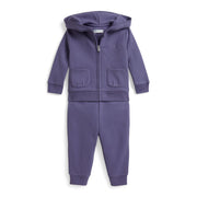 Ensemble Ouaté Magic Fleece 6-24mois-Polo Ralph Lauren-Mauve-6 m-RLA-310952365500-CLÉMENT