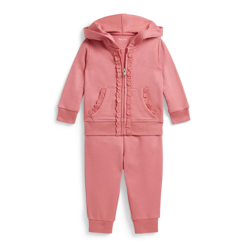 Ensemble French Terry Rl 6-24mois-Polo Ralph Lauren-Rose-6 m-RLA-310A12849002-CLÉMENT