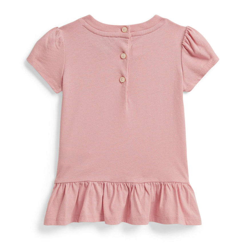 T-shirt Volant Ours 6-24mois-Polo Ralph Lauren-RLA-310B22683001-CLÉMENT